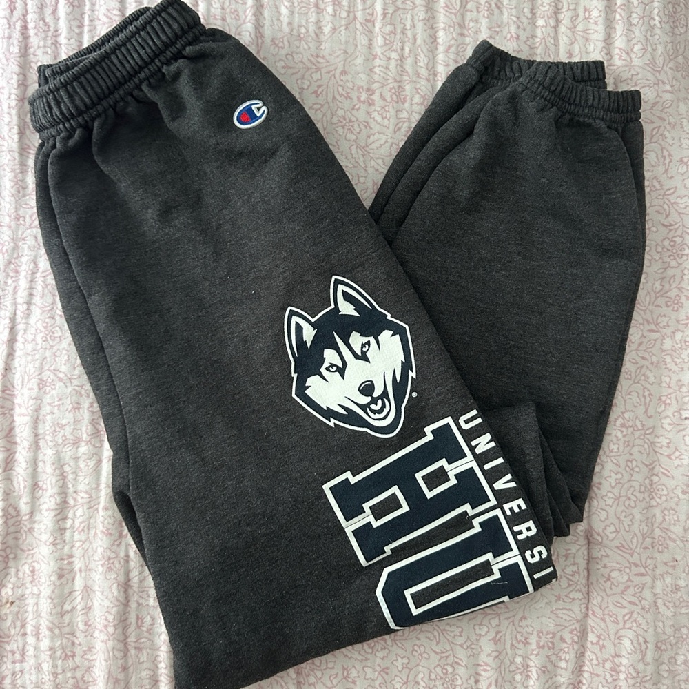 UCONN grey sweatpants